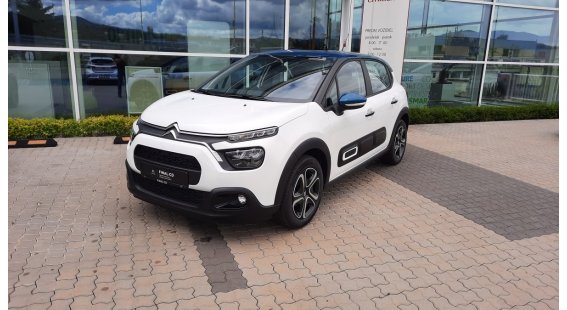 Citroën C3 1.2 PureTech SHINE modrá strecha