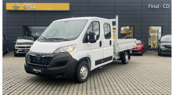 Opel Movano NEW 2,2 CDTi Valník + Dvojkabína