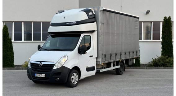 Opel Movano Van 3.0 10pal. valník s plachtou