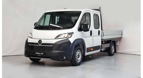 Opel Movano NEW 2,2 CDTi Valník + Dvojkabína L4