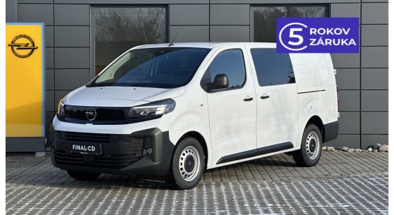 Opel Vivaro NEW 2,0 CDTi CREWVAN XL (2x pos.dvere)