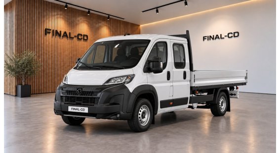 Peugeot Boxer 2.2 BlueHDi Valník + Dvojkabína 435 L4 2.2 BlueHDi 180 €6.4 MT6
