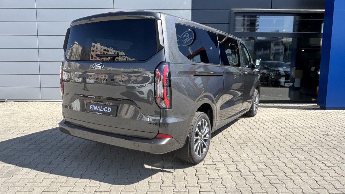 Ford Tourneo Custom 2,0TDCi Titanium X L2 AWD Moondust Silver (Ilustračná fotka)