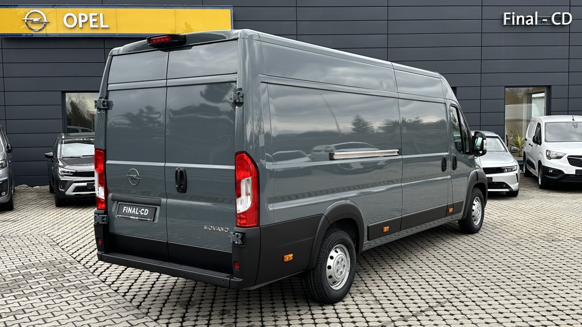 Opel Movano Van 2,2 CDTi 3500 Heavy L4H2 Odpružené sedadlo vodiča / Zosilnená náprava