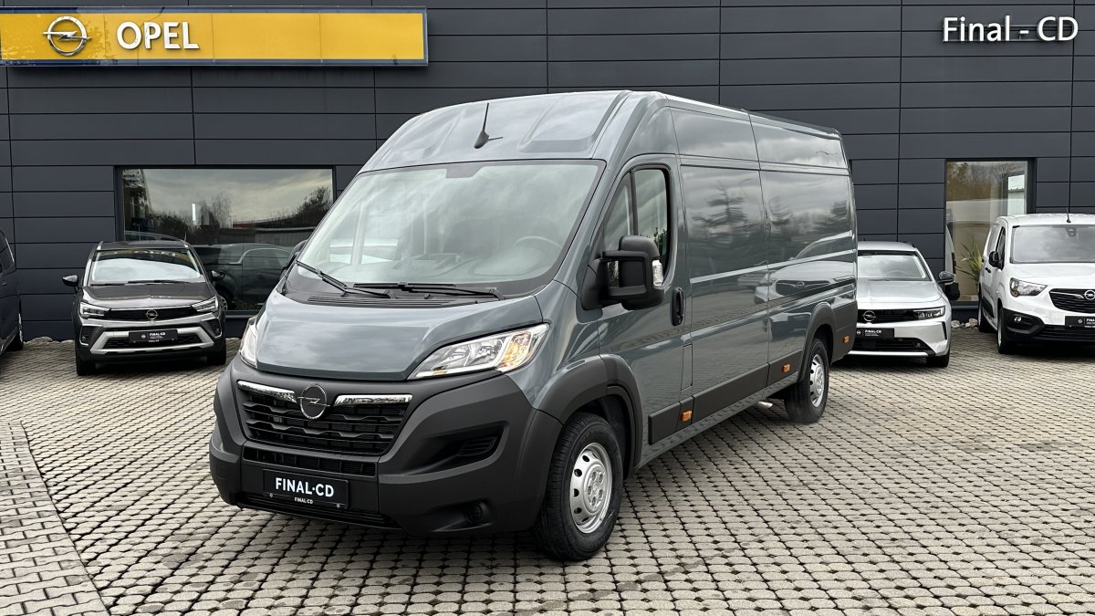 Opel Movano Van 2,2 CDTi 3500 Heavy L4H2 Odpružené sedadlo vodiča / Zosilnená náprava