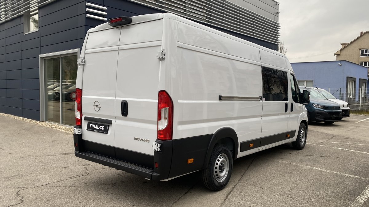Opel Movano NEW 2.2 BlueHDi Furgon 7 miest 435 L4H2 s kamerou