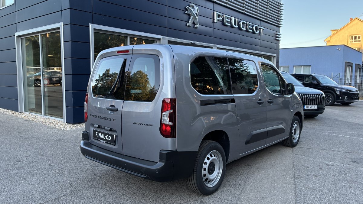 Peugeot Partner 1,5 BlueHDi Pro L2 CREW VAN 5 miest 130k automat