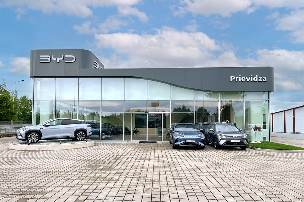 BYD v Prievidzi na novej adrese