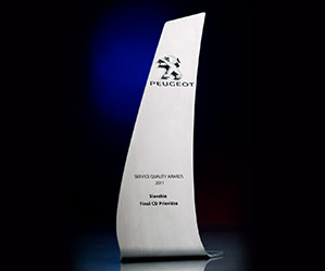 PEUGEOT SERVICE QUALITY AWARDS